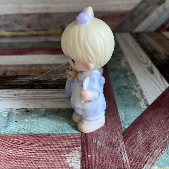 Precious Moments God Loveth a Cheerful Giver 25th Anniversary Ornament EUC RARE - Picture 6 of 9